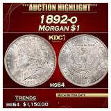 1892-o Morgan Dollar $1 ms64 SEGS
