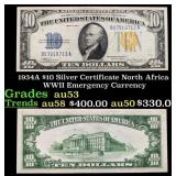 1934A $10 Silver Certificate North Africa WWII Eme