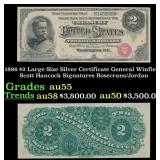 1886 $2 Large Size Silver Certificate General Winf