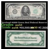 1934A $1000 Green Seal Federal Reserve Note Presid
