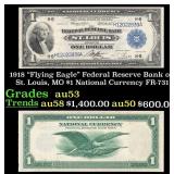 1918 $1 National Currency "Flying Eagle" Federal R