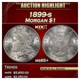 1899-s Morgan Dollar $1 ms65+ SEGS