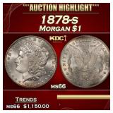 1878-s Morgan Dollar $1 ms66 SEGS