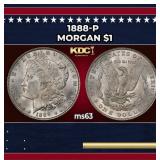 1888-p Morgan Dollar $1 Grades Select Unc