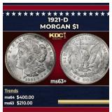1921-d Morgan Dollar $1 Grades Select+ Unc