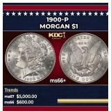 1900-p Morgan Dollar $1 ms66+ SEGS