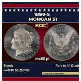 1899-s Morgan Dollar $1 ms65 pl SEGS