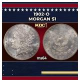 1902-o Morgan Dollar $1 Grades ms64