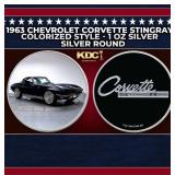 1963 Chevrolet Corvette Stingray Colorized Style -