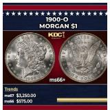 1900-o Morgan Dollar $1 ms66+ SEGS