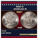 1900-o Morgan Dollar $1 Grades ms65