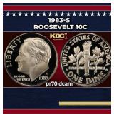 1983-s Proof Roosevelt Dime 10c pr70 dcam SEGS