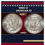 1900-o Morgan Dollar $1 Grades ms62+