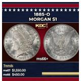 1885-o Morgan Dollar $1 ms66+ SEGS