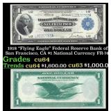 1918 $1 National Currency "Flying Eagle" Federal R