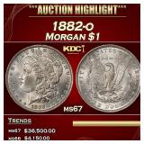 1880-s Morgan Dollar Near Top Pop! $1 ms68+ SEGS