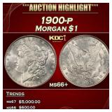 1900-p Morgan Dollar $1 ms66+ SEGS