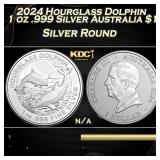 2024 Hourglass Dolphin 1 oz .999 Silver Australia
