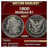 1900 Proof Morgan Dollar $1 pr66+ SEGS