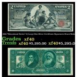 1896 $2 Large Size Silver Certificate "Educational