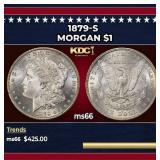 1879-s Morgan Dollar $1 Grades ms66