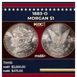 1883-o Morgan Dollar $1 ms66+ SEGS