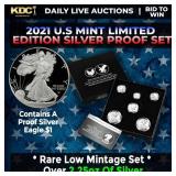 RARE 2021 United States Mint Limited Edition Silve