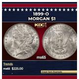 1899-o Morgan Dollar $1 Grades ms65