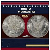 1883-o Morgan Dollar $1 Grades ms62+