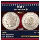 1901-s Morgan Dollar $1 ms66+ SEGS