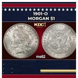 1901-o Morgan Dollar $1 Grades ms62