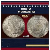 1883-o Morgan Dollar $1 Grades ms62