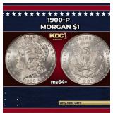 1900-p Morgan Dollar $1 Grades ms64+