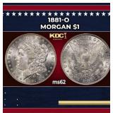 1881-o Morgan Dollar $1 Grades ms62