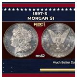 1897-s Morgan Dollar $1 Grades ms62