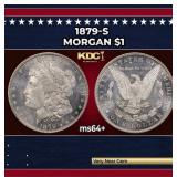 1879-s Morgan Dollar $1 Grades ms64+