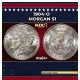 1904-o Morgan Dollar $1 Grades Choice+ Unc