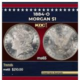 1884-o Morgan Dollar $1 Grades GEM Unc