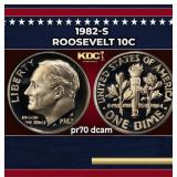 1982-s Proof Roosevelt Dime 10c pr70 dcam SEGS