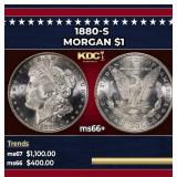 1880-s Morgan Dollar $1 ms66+ SEGS