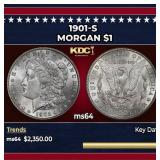 1901-s Morgan Dollar $1 ms64 SEGS
