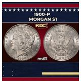 1900-p Morgan Dollar $1 Grades Select Unc