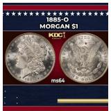 1885-o Morgan Dollar $1 Grades Choice Unc