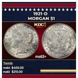 1921-d Morgan Dollar $1 Grades Select+ Unc