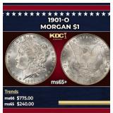 1901-o Morgan Dollar $1 Grades GEM+ Unc