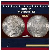1896-p Morgan Dollar $1 Grades Select Unc