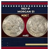 1921-p Morgan Dollar $1 Grades Select Unc