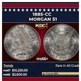 1885-cc Morgan Dollar $1 ms66+ SEGS