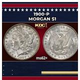1900-p Morgan Dollar $1 Grades Select Unc
