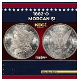 1882-o Morgan Dollar $1 Grades Choice+ Unc
